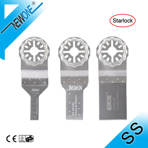 NEWONE Starlock Stainless Steel Oscillating Tool Saw Blade For All Wood,Plasterboard And Plastic Materials,3PCS/set ► Photo 1/6