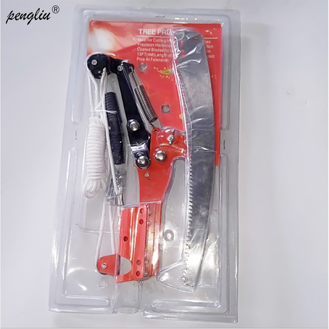 Outdoor High-altitude Extension Lopper Branch Scissors Extendable Fruit Tree Pruning Saw Cutter Garden Trimmer Tool   GT005 ► Photo 1/6