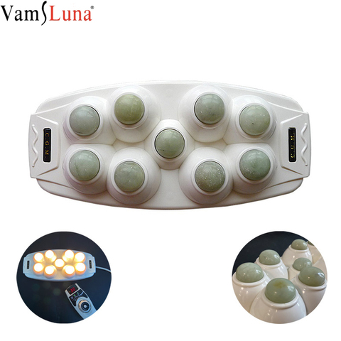 Natural Jade Heat Therapy Massager Physical Therapeutic Device For Body Ten Massage Point Relaxation and Muscle Stimulator ► Photo 1/6