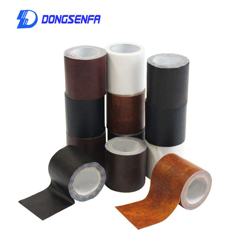 DONGSENFA 1Roll 5.7cm*4.6M Wood  Leather Grain Adhesive Tape Sofa Furniture Floor Kicking Line Repair Tape Decorative tape ► Photo 1/1
