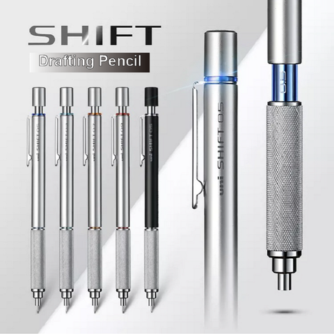 1pcs uni M5-1010 Shift Pipe Lock Drafting Pencil 0.3/0.5/0.7/0.9mm Mechanical Pencil student designers M3/M5/M7/M9-1010 ► Photo 1/6