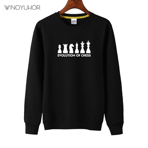 Fashion Print Evolution Of Chess Children Sweatshirt Kids Spring Long Sleeve Tops Boys Girls Casual Pullovers Baby Clothes ► Photo 1/6