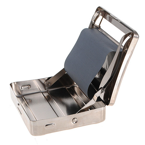 Automatic Cigarette Tobacco Smoking Smoke Roller Rolling Machine Box Case Tin High Class ► Photo 1/6