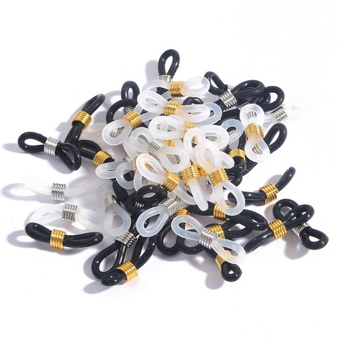 20pcs Glasses Chain Silicone Rubber Ring Non Slip DIY Connector Strap Eyelets Rope Sunglasses Cord Accessory Wholesale ► Photo 1/6