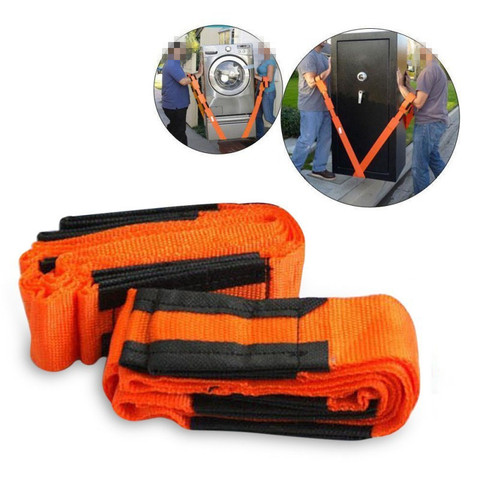 2pc Nylon webbing Lifting Moving belt Strap Easier Conveying Storage Shoulder Carry Rope for Appliances furniture Transport tool ► Photo 1/6