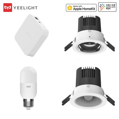 2022 New Yeelight Smart Downlight M2 Bluetooth Mesh Spotlight 2700-6500K led bulbs works For Apple Homekit For mihome app ► Photo 1/6