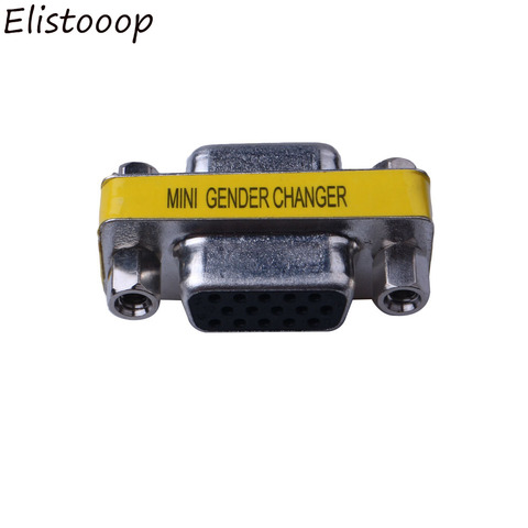 15pin VGA /SVGA Gender Converter Adapter Bender Changer Adapter Converter Swap VGA Female Cable ► Photo 1/5