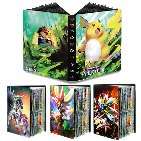 240Pcs Holder Album Toys Collections Pokemon Cards Album Book New Loaded  List Toys Gift for Children