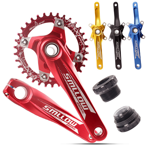 36T MTB Bike Crankset Aluminum Alloy BCD104 170mm With Bottom Bicycle Crankset MTB Crank Bike Accessories ► Photo 1/6