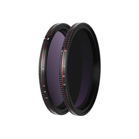 Freewell 77mm Threaded Hard Stop Variable ND Filter All Day 2 to 5 Stop & 6 to 9 Stop - 2Pack ► Photo 1/5