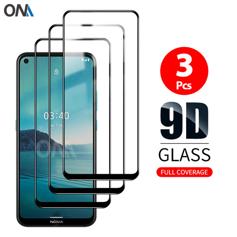 Screen Protector for Nokia 3.4 2.4 2.2 3.2 4.2 6.2 Tempered Glass Premium Full Coverage Protection Glass Film for Nokia 7.2 ► Photo 1/6