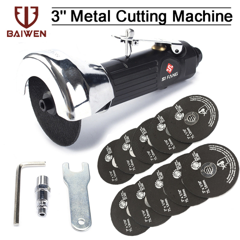 20000rpm Pneumatic Metal Cutting Machine Cut Off Grinders 3 inch Straight Air Cutter Cutting Tools For Metal Working ► Photo 1/6