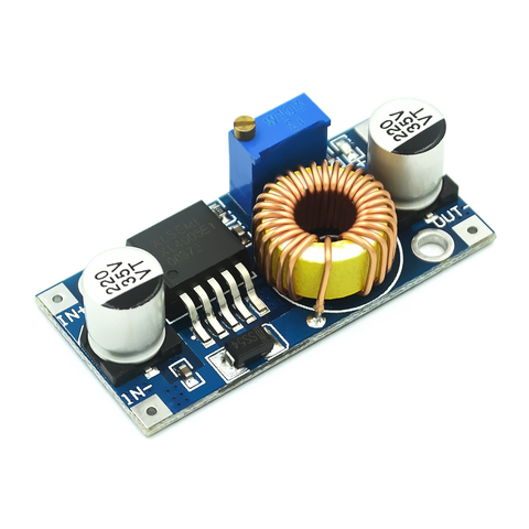 XL4005 DSN5000 Beyond LM2596 DC-DC adjustable step-down 5A power Supply module,5A Large current Large power ► Photo 1/4