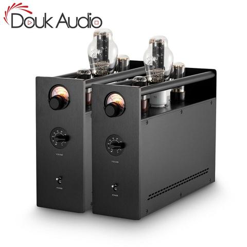 Douk audio Hi-Fi 300B Mono Vacuum Tube Integrated Amplifier Split Class A Stereo Power Amp ► Photo 1/6