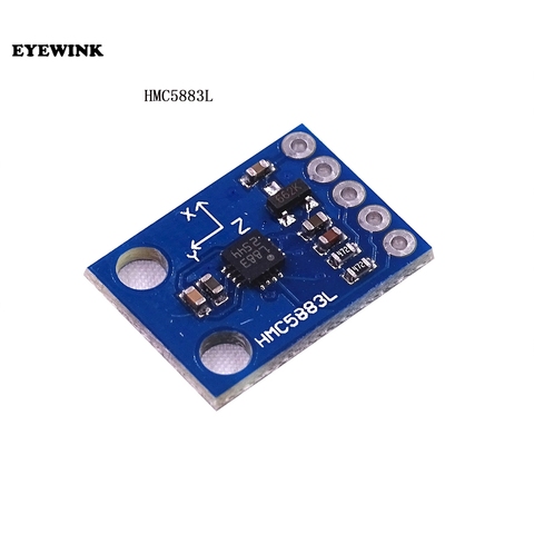 1pcs GY-273 3V-5V HMC5883L QMC5883L Triple Axis Compass Magnetometer Sensor Module Three Axis Magnetic Field Module For Arduino ► Photo 1/4