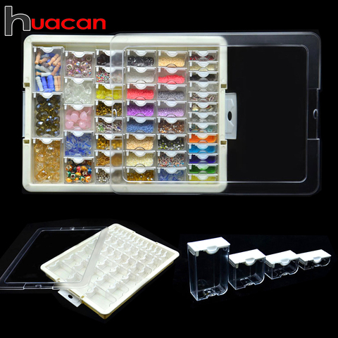 Huacan New Diamond Painting Storage Box Accessories 5d DIY Diamond Embroidery Mosaic Tool ► Photo 1/6