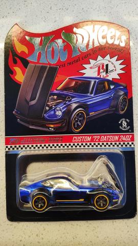 Hot Wheels Car 2022 Red Line Club CUSTOM 72 DATSUN 240Z Collector Edition Metal Diecast Model Cars Kids Toys Gift ► Photo 1/4