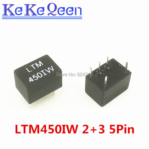 10Pcs/Lot LTM450IW LTM450I CFWM450I 2+3 5Pin DIP-5 450KHz ceramic filter For communication Signal relay ► Photo 1/3