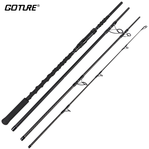 Goture 4-Piece Bravel Surf Fishing Spinning Rod 2.74m 3.00m 3.35m 3.66m Long Casting Carbon Fiber Fishing Rod ► Photo 1/6