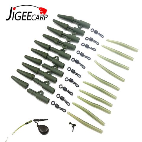 Jigeecarp Carp Fishing Accessories Quick Swivel Snap Anti-Tangle Sleeves Connect  Lead Clips For Carp Rig Coarse Fishing Tackles ► Photo 1/6