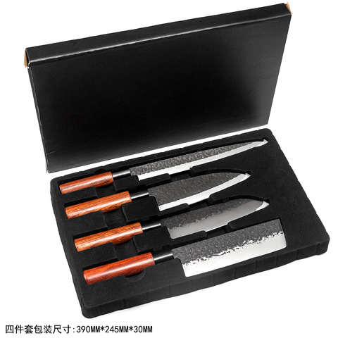 Hand Forging Japanese Knife Set Chef Knife Salmon Sushi Sashimi Salmon Fish Filleting Knives Set Stainless Steel Cooking Cutter ► Photo 1/6