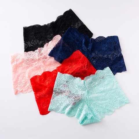 3 Pcs Panties For Woman Underwear Sexy Lace Breathable Female Panty Transparent Briefs Sexy Underwear Women European size S-XL ► Photo 1/6