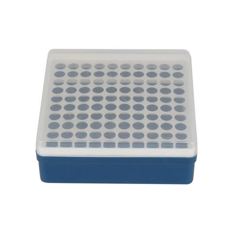 Plastic 100 Sockets Centrifuge Test Tube Rack With Cover for 1.5ML Test Tube Centrifugal Tube Stand Laboratory Supplies ► Photo 1/6