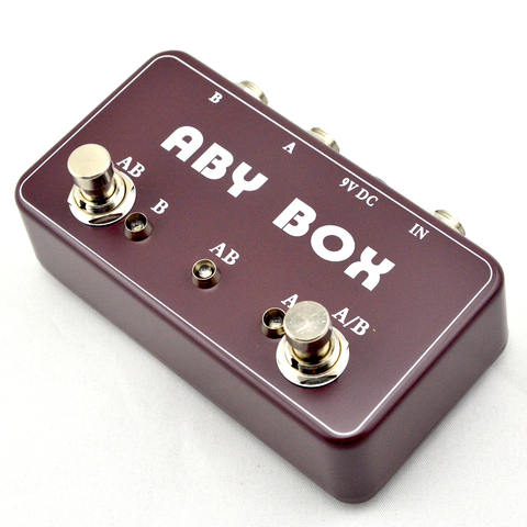 LANDTONE Hand Made ABY Selector Combine Pedal Guitar Switch Box /TRUE BYPASS! Amp /ABY Pedal  Box ► Photo 1/6