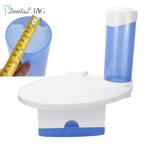 1 Pc Dentistry Parts Dental Chair Scaler Tray Placed Additional Units Disposable Cup Storage Holder with Paper Tissue Box ► Photo 1/6