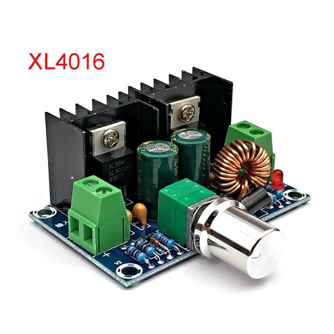 XH-M401 DC-DC Step Down Buck Converter Power Supply Module XL4016E1 PWM Adjustable 4-40V To 1.25-36V Step Down Board 8A 200W ► Photo 1/5