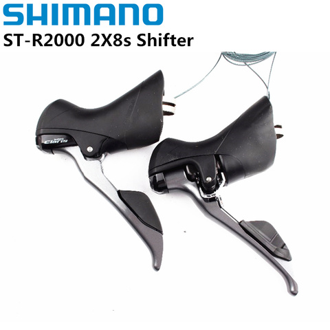 SHIMANO CLARIS ST R2000 Dual Control Lever 2x8 Speed ST R2000 Derailleur Road BIKE R2000 Shifter ► Photo 1/5
