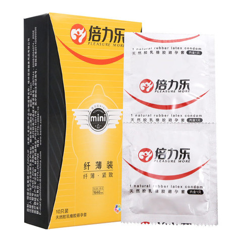 30pcs Pleasure more Mini Condom 46mm Ultra Thin Condom Small Condoms For Men Adult Sex Products ► Photo 1/5