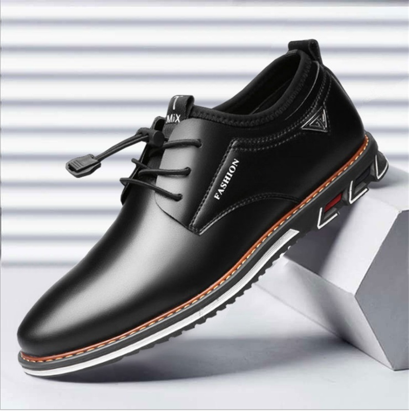 Men Flat Shoes Breathable Wedding Dress Business Male Pointed Toe 