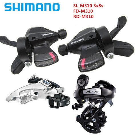 Buy Online Shimano Altus M310 Mini Set 7 8 Speed 21s 24s Mtb Bike Fd M310 Front Rd M310 Rear Derailleur Sl M310 Shifters St M310 Optional Alitools