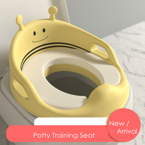Cartoon Potty Training Seat for Kids Boys Girls Toddlers Toilet Seat for Baby with Cushion Handle and Backrest Toilet Trainer ► Photo 1/1