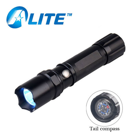 TMWT UV 395nm Flashlight Professional 365 nM 3w UV LED Ultraviolet Black Light Torch，Tail Guide for Gemstone Mineral Inspection ► Photo 1/6