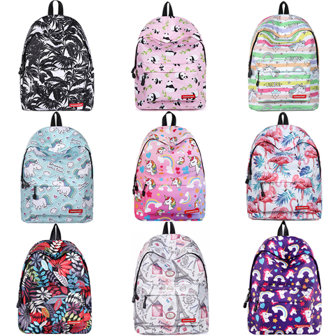 School Bags for Teenage Girls Kids Backpack Large Capacity Travel Backpack Women Bags Fashion Print Backpack Children Schoolbag ► Photo 1/6