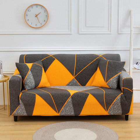 Sofa cover elastic combination non-slip sofa cover living room sofa cover L-shaped armchair cover single / double / three ► Photo 1/6