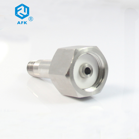 AFK DIN477 No.14 Cylinder Pipe Fittings for Mixtures in Nickel plated brass ► Photo 1/5