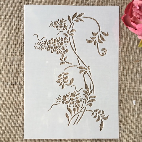 29cm A4 Vine DIY Layering Stencils Wall Painting Scrapbook Coloring Embossing Album Decorative Template ► Photo 1/1