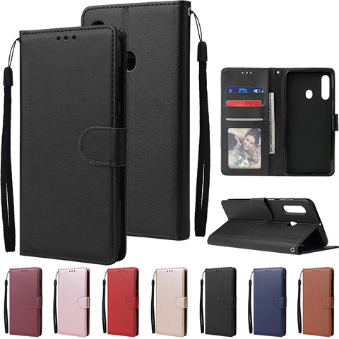 Retro PU Leather Flip Wallet Cover Case For Samsung Galaxy S30 S20 Plus Ultra S20FE S10 Plus S10e S9 S8 Plus A50 A70 A51 A71 A42 ► Photo 1/6