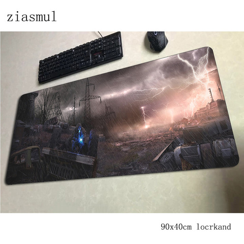 stalker mouse pad 90x40cm mousepads big best gaming mousepad gamer High quality personalized mouse pads keyboard pc pad ► Photo 1/4