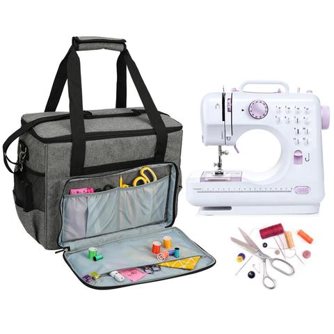 Large Capacity Sewing Machine Storage Bags Tote Multi-functional Portable Travel Home Organizer Sewing Machine Accessories ► Photo 1/6