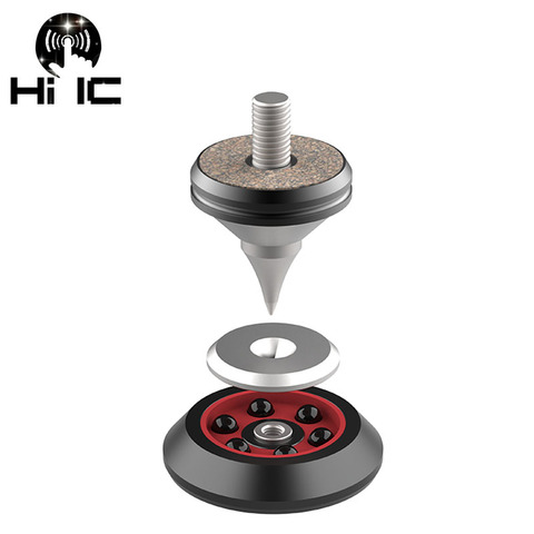 HIFI Audio Speaker Spikes Ceramic Beads  Foot Nails Feet Pads Anti-shock Shock Absorber  Vibration Absorption Stands ► Photo 1/6