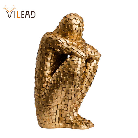 VILEAD Nordic Abstract Character Figurines Ornaments Creative Home Decoration Living Room Office ► Photo 1/6