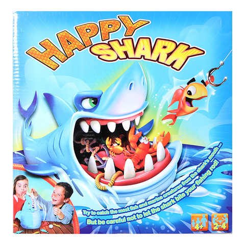 Sharks Trap Board Desktop Game Fishing Children Funny desktop trickery interactive family games For Kids Chilren mischief Gift ► Photo 1/6