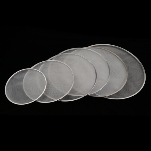 8/10/12/13/14/16 inch White Bass Double Layer Drum Head Silent Mute Drum Skin Percussion Parts for Bass Drum Set Kit ► Photo 1/6
