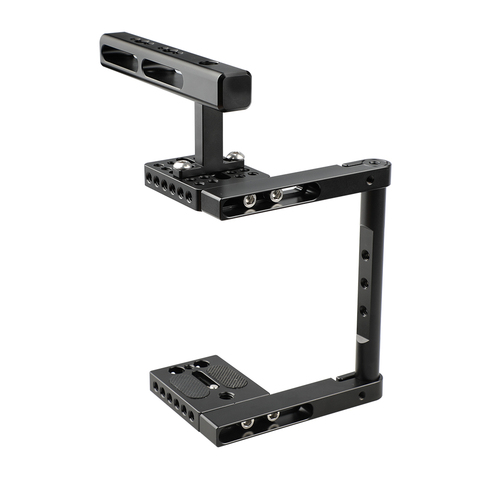 HDRIG Basic Camera Cage Rig With Top Handle Universal Use for Canon Camera Aluminum Alloy ► Photo 1/6