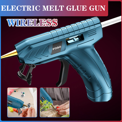 3.6V Cordless DIY Hot Melt Glue Guns 1800mAh Li-ion Glue G un Hand Craft  Power Tool With Glue Sticks For Car Home Outdoor - Price history & Review