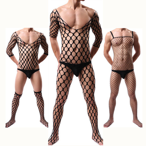 Sexy lingerie hot men body suits teddy erotic club costumes sexy underwear intimate nightgown sex products hose porn stockings ► Photo 1/6